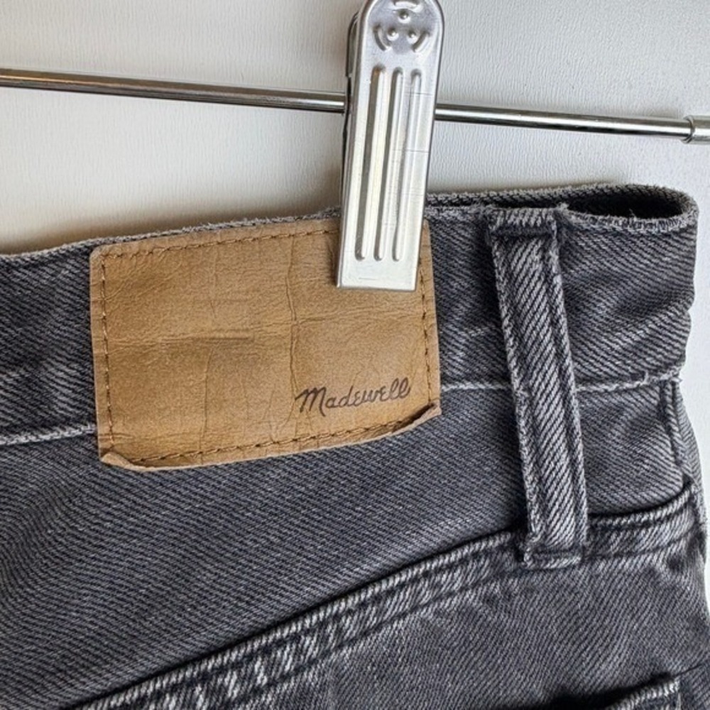 Madewell Balloon Jeans Charcoal Grey High Rise Size 26 - Picture 8 of 8